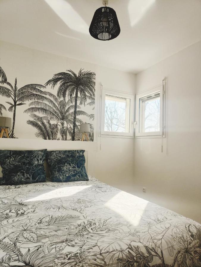 Appartamento Beau Duplex Familial Avec Jardin Cloture Douvaine Esterno foto